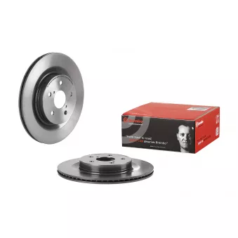 Jeu de 2 disques de frein avant BREMBO 09.D981.11 pour MERCEDES-BENZ GLE GLE 350 d 4-matic - 272cv