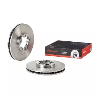 Jeu de 2 disques de frein arrière BREMBO OEM 2168836