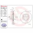 BREMBO 09.N284.21 - Jeu de 2 disques de frein avant