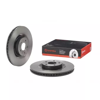 Jeu de 2 disques de frein avant BREMBO 09.N399.11 pour TOYOTA COROLLA 2.3 ST EcoBoost - 280cv
