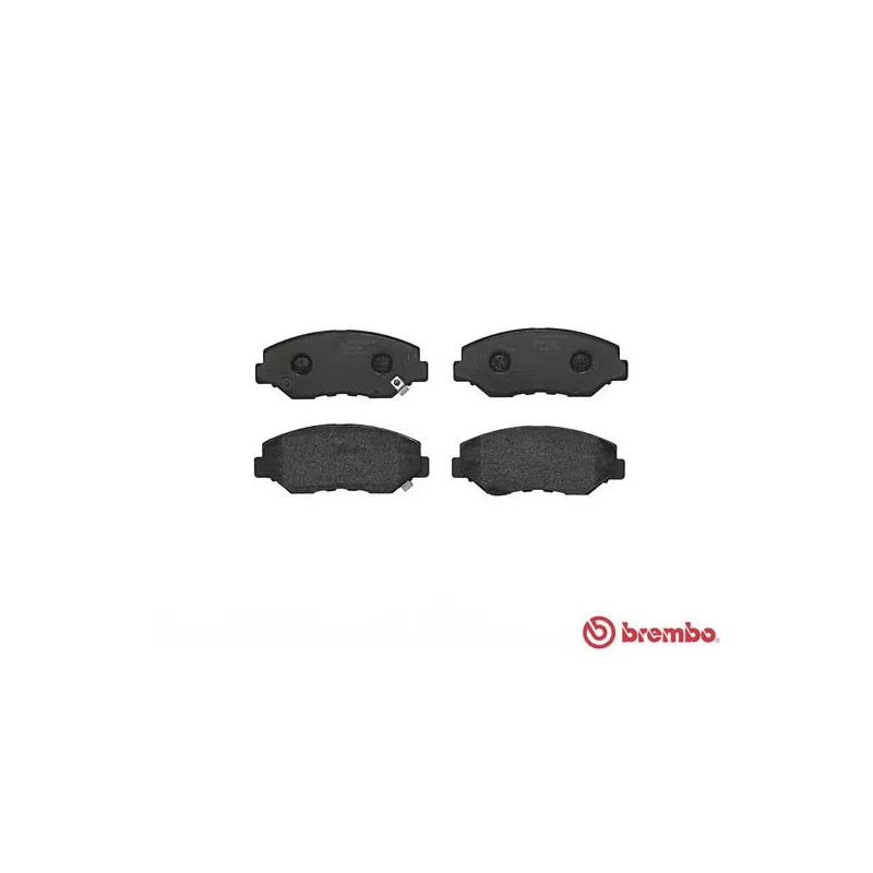 Jeu de 4 plaquettes de frein avant BREMBO P 28 035X - Visuel 1