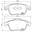 BREMBO P 61 117X - Jeu de 4 plaquettes de frein avant