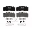 BREMBO P A1 103 - Jeu de 4 plaquettes de frein arrière