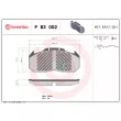 BREMBO P B3 002 - Jeu de 4 plaquettes de frein avant
