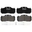 BREMBO P B3 002 - Jeu de 4 plaquettes de frein avant