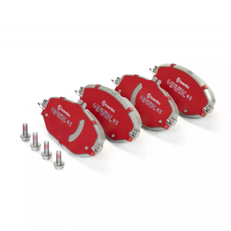 Jeu de 4 plaquettes de frein avant BREMBO P50124NX - Visuel 1