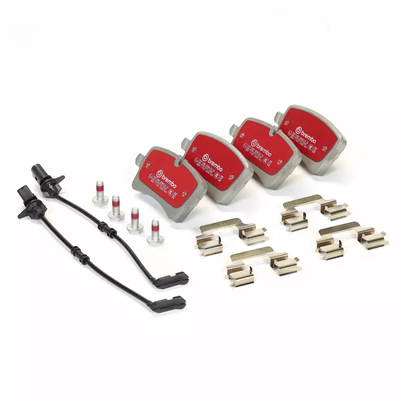 Jeu de 4 plaquettes de frein avant BREMBO P85119NX - Visuel 1