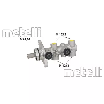 Maître-cylindre de frein METELLI OEM 5851007000