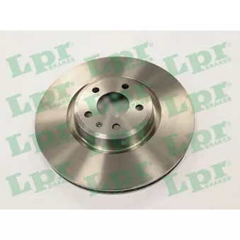 Jeu de 2 disques de frein avant LPR OEM 4M0615301AN
