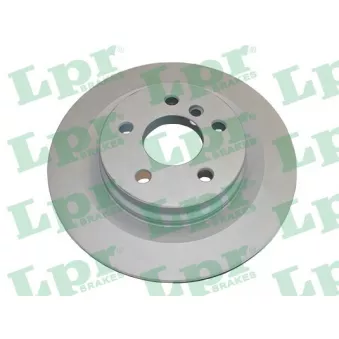 LPR B2080VR - Jeu de 2 disques de frein avant