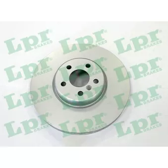 LPR B2108VR - Disque de frein arrière gauche