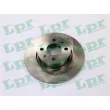 Jeu de 2 disques de frein avant LPR [F2121P]