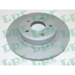 Jeu de 2 disques de frein avant LPR [M2093PR]