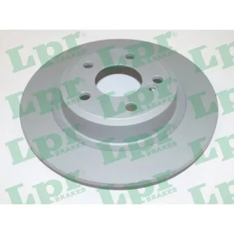 LPR M2093PR - Jeu de 2 disques de frein avant