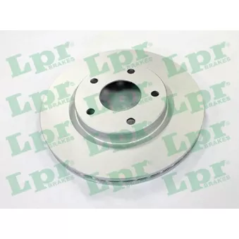 Jeu de 2 disques de frein avant LPR OEM 402061KA3A