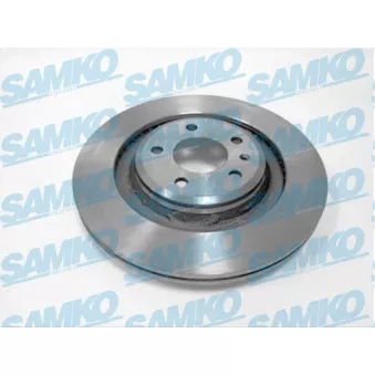 SAMKO A1040VR - Jeu de 2 disques de frein avant