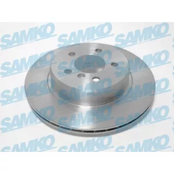 SAMKO B2074VR - Jeu de 2 disques de frein avant