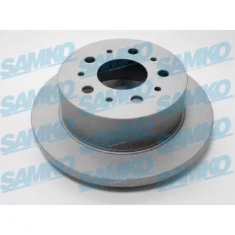 SAMKO F2014PR - Jeu de 2 disques de frein avant