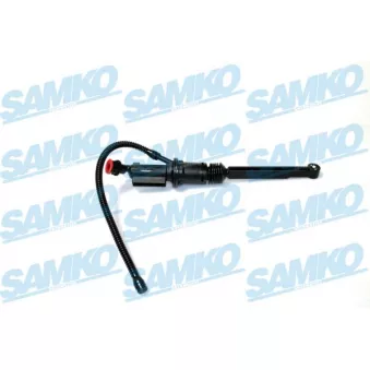 Cylindre émetteur, embrayage SAMKO F30434 pour PEUGEOT 208 1.6 HDi - 92cv
