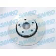 SAMKO T2087VR - Jeu de 2 disques de frein avant