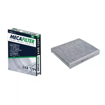 Filtre, air de l'habitacle MECAFILTER OEM JZW819653F