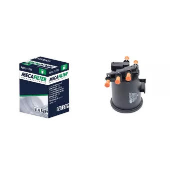 Filtre à carburant MECAFILTER ELG5289 pour RENAULT AVANTIME 2.2 DCI - 150cv