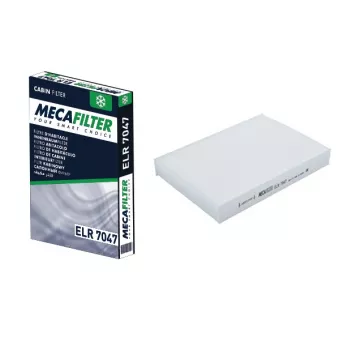 Filtre, air de l'habitacle MECAFILTER OEM 7700424098