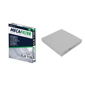 Filtre, air de l'habitacle MECAFILTER OEM 6447HP