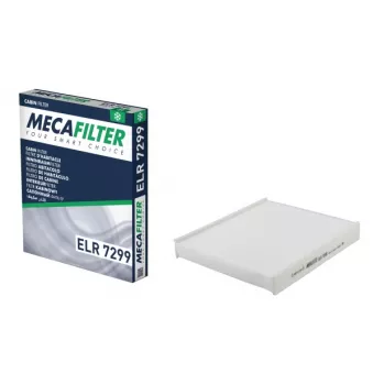 Filtre, air de l'habitacle MECAFILTER [ELR7299]