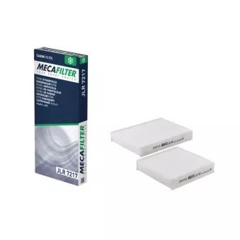 Filtre, air de l'habitacle MECAFILTER [JLR7217]