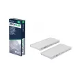 MECAFILTER JLR7243 - Filtre, air de l'habitacle