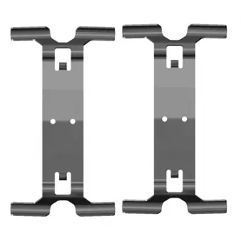 Kit d'accessoires, étrier de frein TEXTAR 82564700 pour PORSCHE CAYENNE 3.0 - 340cv