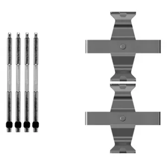 Kit d'accessoires, étrier de frein TEXTAR 82564800 pour ISUZU GEMINI M 760e Plug-in Hybrid xDrive - 571cv