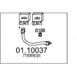 Tuyau d'échappement MTS [01.10037]