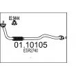 Tuyau d'échappement MTS [01.10105]