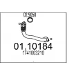 Tuyau d'échappement MTS [01.10184]