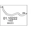 Tuyau d'échappement MTS [01.10222]