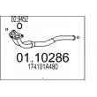 Tuyau d'échappement MTS [01.10286]