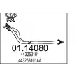 Tuyau d'échappement MTS [01.14080]