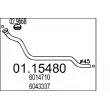 Tuyau d'échappement MTS [01.15480]
