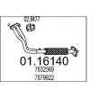Tuyau d'échappement MTS [01.16140]