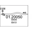 Tuyau d'échappement MTS [01.20050]