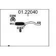 Tuyau d'échappement MTS [01.22040]