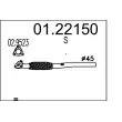 MTS 01.22150 - Tuyau d'échappement