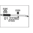 Tuyau d'échappement MTS [01.22260]