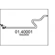 Tuyau d'échappement MTS [01.40001]
