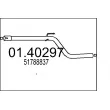 Tuyau d'échappement MTS [01.40297]
