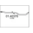 Tuyau d'échappement MTS [01.40376]