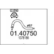 Tuyau d'échappement MTS [01.40750]