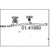MTS 01.41980 - Tuyau d'échappement